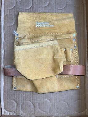 Popular Mechanics Handyman Leather Tool Pouch 312 Made In USA #1